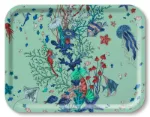 Bild von Emma J Shipley Seaforest/aqua Tray 43x33 - Jamida of Sweden
