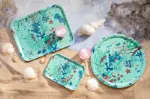 Bild von Emma J Shipley Seaforest/aqua Tray 43x33 - Jamida of Sweden