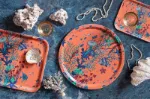 Bild von Emma J Shipley Seaforest/peach Tray Ø 39 - Jamida of Sweden