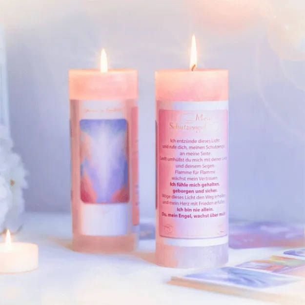 Bild von Ritualkerze Schutzengel