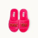 Bild von Brosche für Slipper: Fuck you - by vivi.
