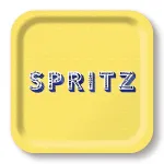 Bild von Asta Barrington Spritz/butter Yellow Tray 20x20cm - Jamida of Sweden