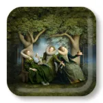 Bild von Maggie Taylor Tray A slumber party 20x20 - Jamida of Sweden