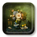 Bild von Maggie Taylor Tray A little bird told 20x20 - Jamida of Sweden