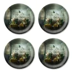Bild von Maggie Taylor Coaster 4 pcs Quarter past five Ø 11 - Jamida of Sweden