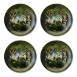 Bild von Maggie Taylor Coaster 4 pcs A slumber party Ø 11 - Jamida of Sweden