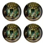 Bild von Maggie Taylor Coaster 4 pcs It´s my party Ø 11 - Jamida of Sweden