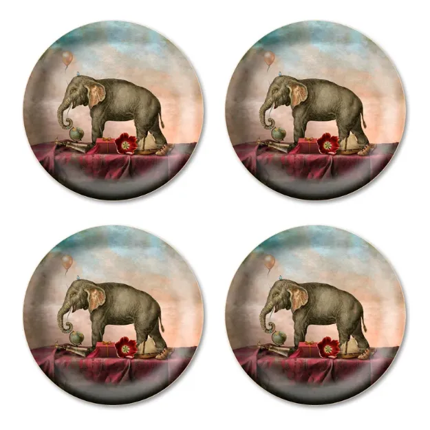 Bild von Maggie Taylor Coaster 4 pcs A fine romace Ø 11 - Jamida of Sweden