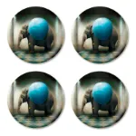 Bild von Maggie Taylor Coaster 4 pcs The surprise Ø 11 - Jamida of Sweden