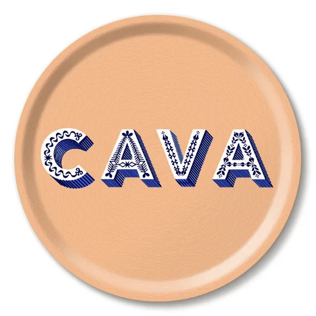 Bild von Asta Barrington Tray Cava / peach Ø 31 - Jamida of Sweden