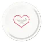 Bild von Asta Barrington Tray Jäger/red Ø 31 - Jamida of Sweden