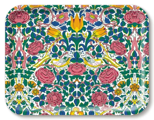 Bild von William Morris Tray Rose 43x33 - Jamida of Sweden