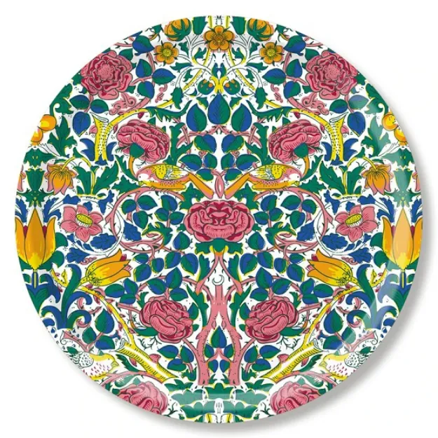 Bild von William Morris Tray Rose Ø 39 - Jamida of Sweden