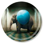 Bild von Maggie Taylor Tray The surprise Ø 39 - Jamida of Sweden