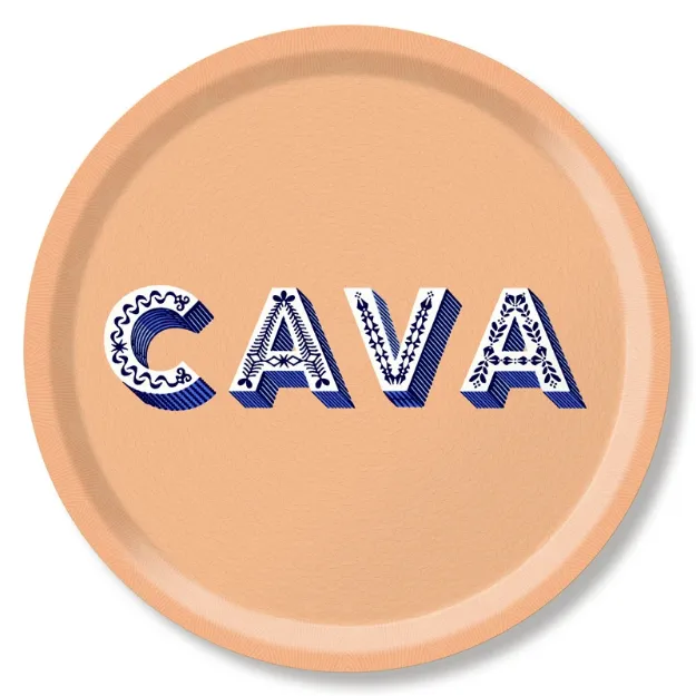 Bild von Asta Barrington Tray Cava / peach Ø 39 - Jamida of Sweden