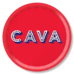 Bild von Asta Barrington Tray Cava / red Ø 39 - Jamida of Sweden