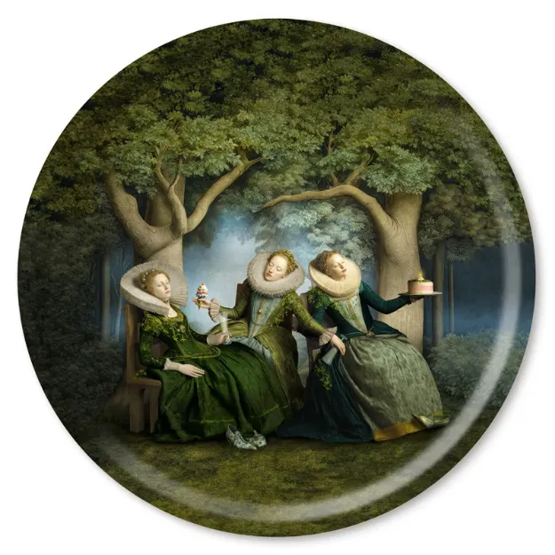 Bild von Maggie Taylor Tray A slumber party Ø 46 - Jamida of Sweden