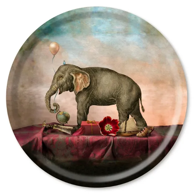 Bild von Maggie Taylor Tray A fine romace Ø 46 - Jamida of Sweden