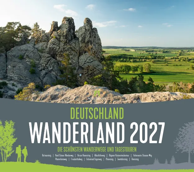 Bild von Deutschland Wanderland Kalender 2027 - Die schönsten Wanderwege