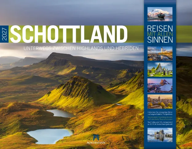 Bild von Schottland Kalender 2027 - Unterwegs zwischen Highlands und Hebriden