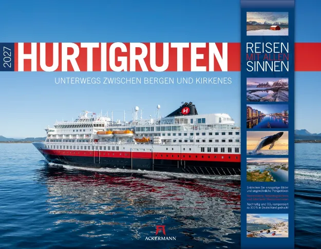 Bild von Hurtigruten Kalender 2027 - Unterwegs zwischen Bergen und Kirkenes