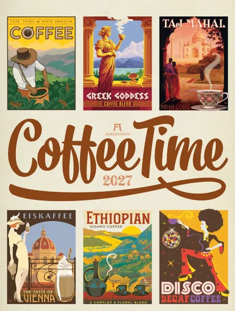 Bild von Coffee Time Kaffee-Plakate-Kalender 2027