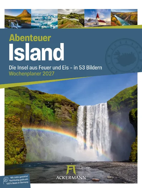Bild von Island Wochenplaner Kalender 2027 - Die Insel aus Feuer und Eis