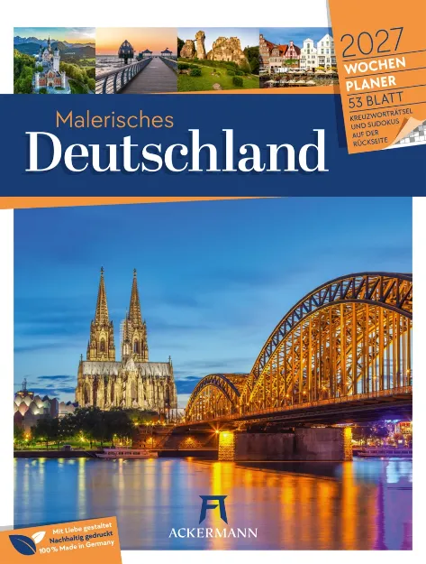 Bild von Malerisches Deutschland Wochenplaner Kalender 2027