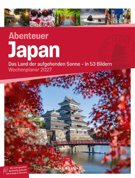 Bild von Japan Wochenplaner Kalender 2027 - Das Land der aufgehenden Sonne