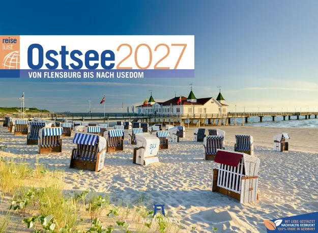 Bild von Ostsee ReiseLust Kalender 2027 - von Flensburg bis nach Usedom