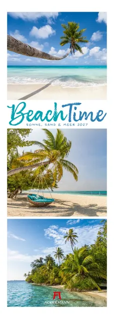Bild von BeachTime Triplet-Kalender 2027 - Sonne, Sand & Meer