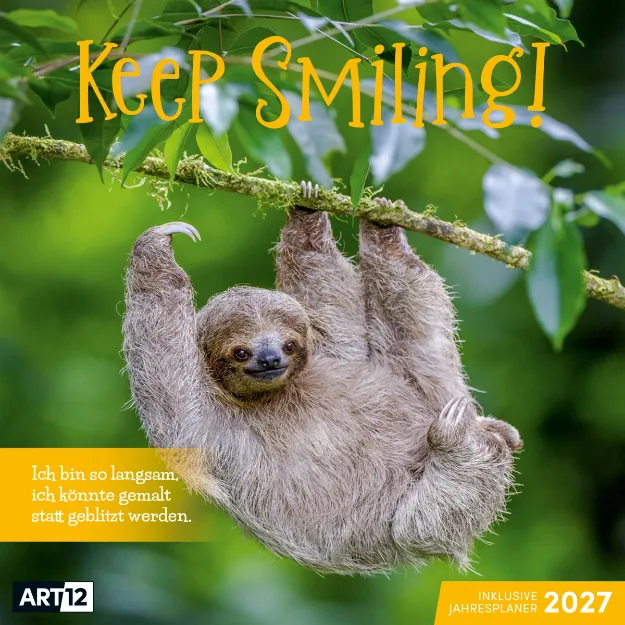 Bild von Keep Smiling Kalender 2027 - 30x30 - Art12