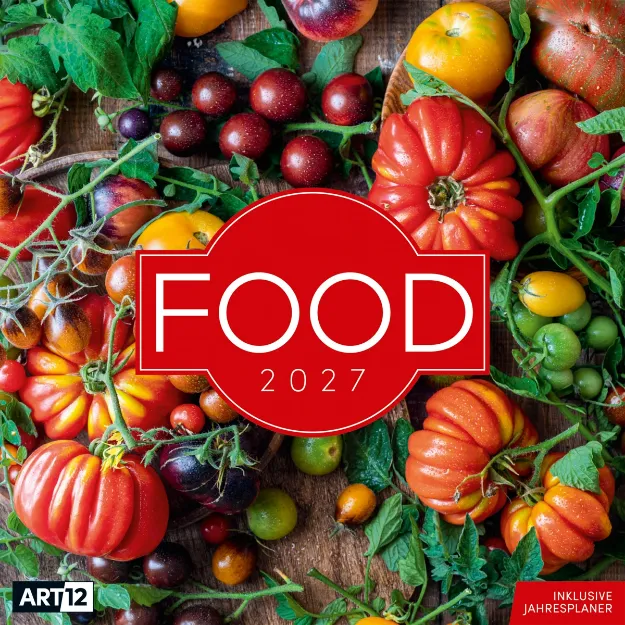 Bild von Food Kalender 2027 - 30x30 - Art12