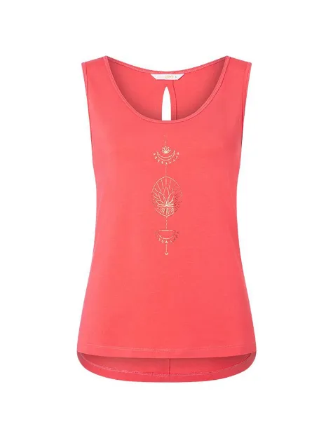Bild von Tanktop Vahita in coral von The Spirit of Om