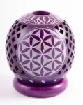 Bild von Kugelteelicht, lila