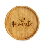 Bild von Namaste Untersetzer mit Gravur
