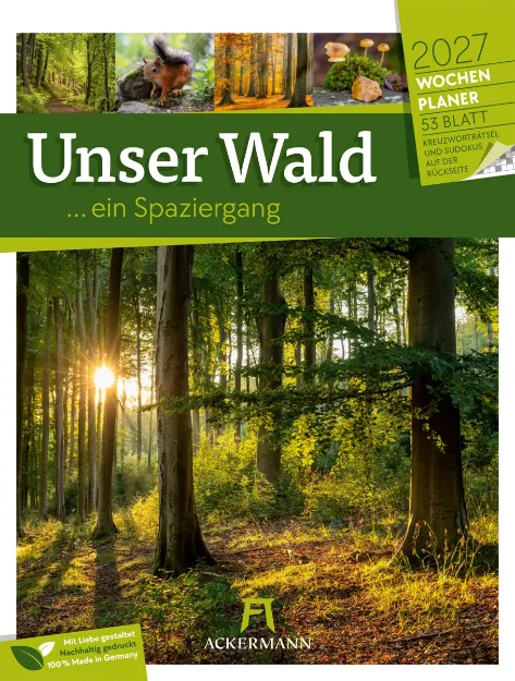 Bild von Unser Wald Wochenplaner Kalender 2027