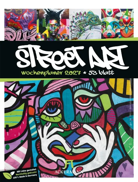 Bild von Street Art Wochenplaner Kalender 2027