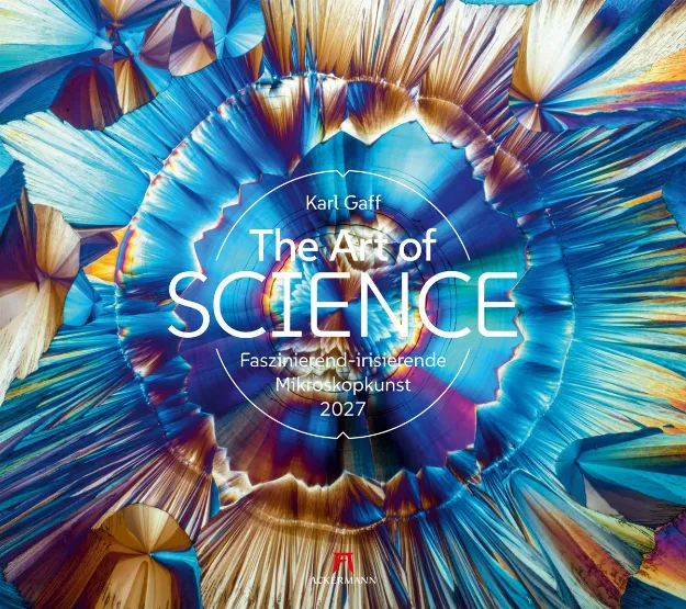 Bild von The Art of Science Kalender 2027 - Faszinierend-irisierende Mikroskopkunst