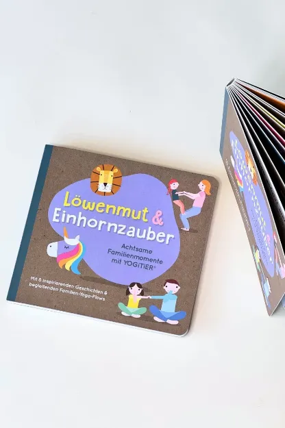 Bild von Yoga Buch - Löwenmut & Einhornzauber