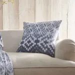 Bild von Sakari Blue Cushion Cover - 43 x 43 cm - Kissenbezug OHNE Füllung