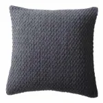 Bild von Hayden Charcoal Cushion Cover - 43 x 43 cm - Kissenbezug OHNE Füllung