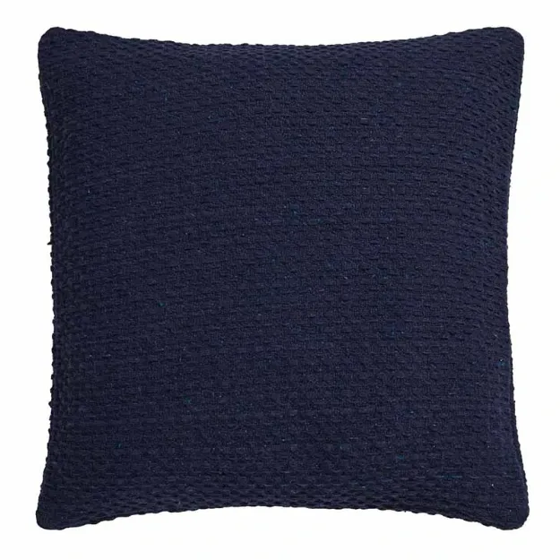Bild von Hayden Navy Cushion Cover - 43 x 43 cm - Kissenbezug OHNE Füllung