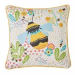 Bild von Buzzy Bee Outdoor Ochre Cushion Cover - 43 x 43 cm - Kissenbezug OHNE Füllung