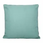 Bild von Plain Dye Teal Cushion Cover - 43 x 43 cm - Kissenbezug OHNE Füllung