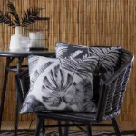 Bild von Tahiti Outdoor Silver Cushion Cover - 43 x 43 cm - Kissenbezug OHNE Füllung