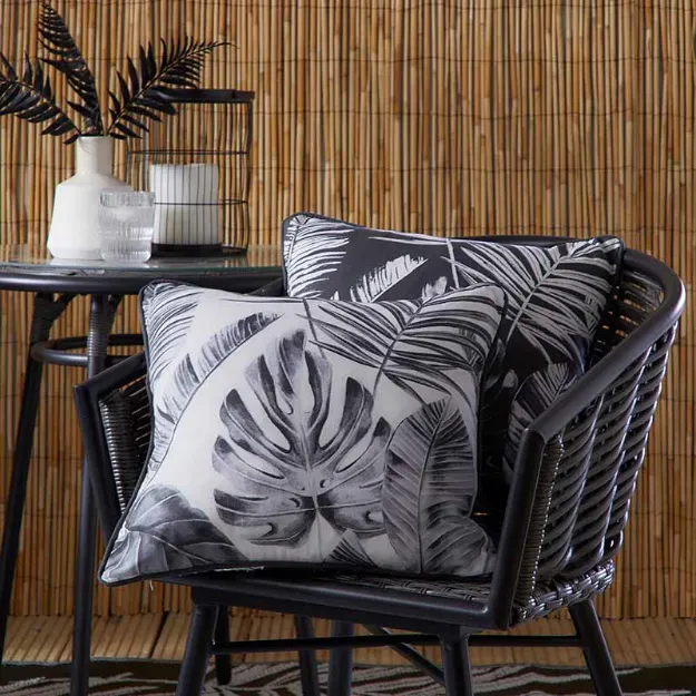 Bild von Tahiti Outdoor Silver Cushion Cover - 43 x 43 cm - Kissenbezug OHNE Füllung