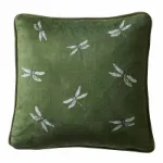 Bild von Fiorella Olive Cushion Cover - 43 x 43 cm - Kissenbezug OHNE Füllung