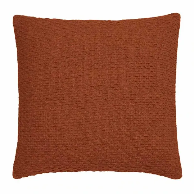 Bild von Hayden Terracotta Cushion Cover - 43 x 43 cm - Kissenbezug OHNE Füllung