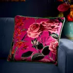 Bild von Cotswold Fantasia Dawn Pink Cushion Cover - 43 x 43 cm - Kissenbezug OHNE Füllun
